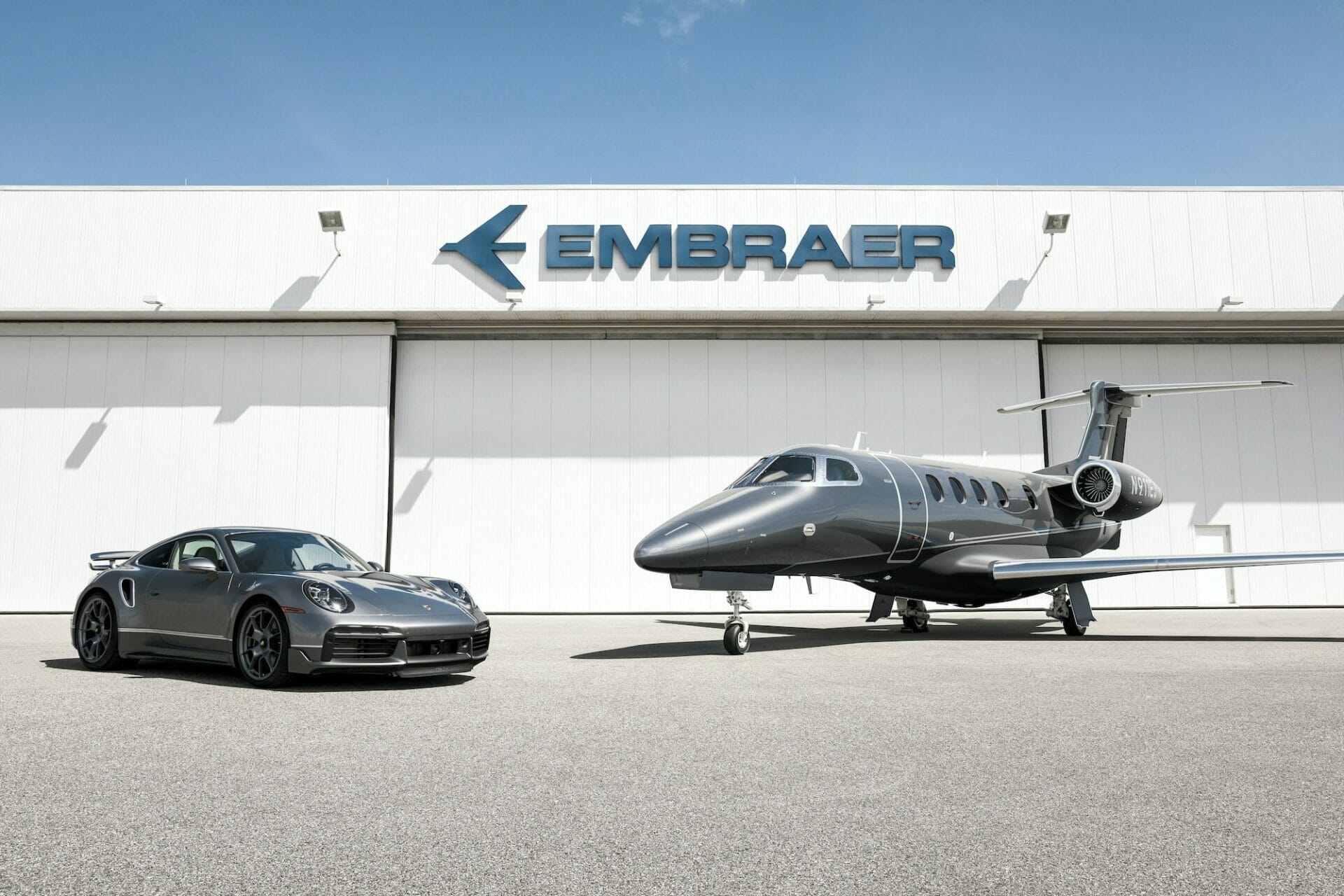 Porsche and Embraer - purchasing a private jet