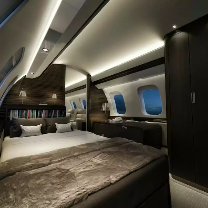 Bombardier Global 7500 Bedroom