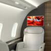 Bombardier Challenger 3500 Interior aft / rear cabin with tv