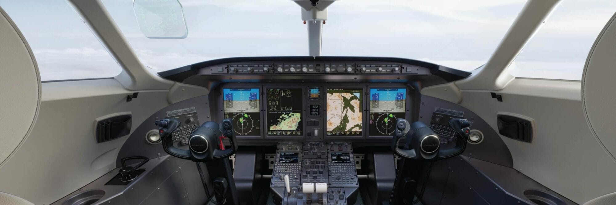 Bombardier Challenger 3500 Cockpit