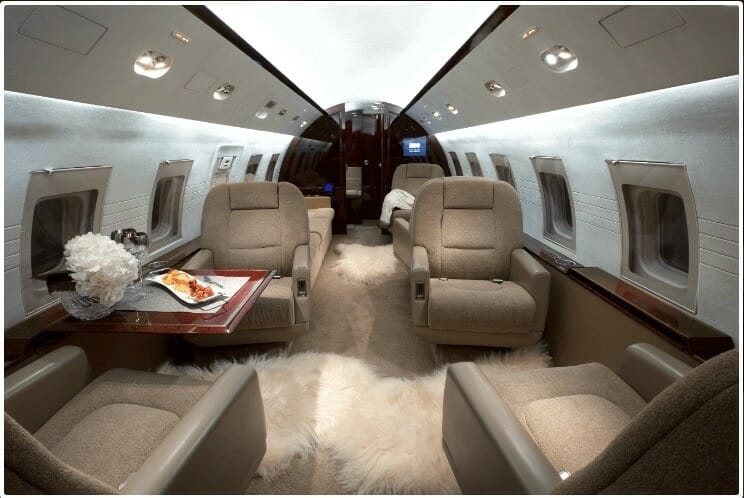 Bombardier Challenger 601-3A Interior