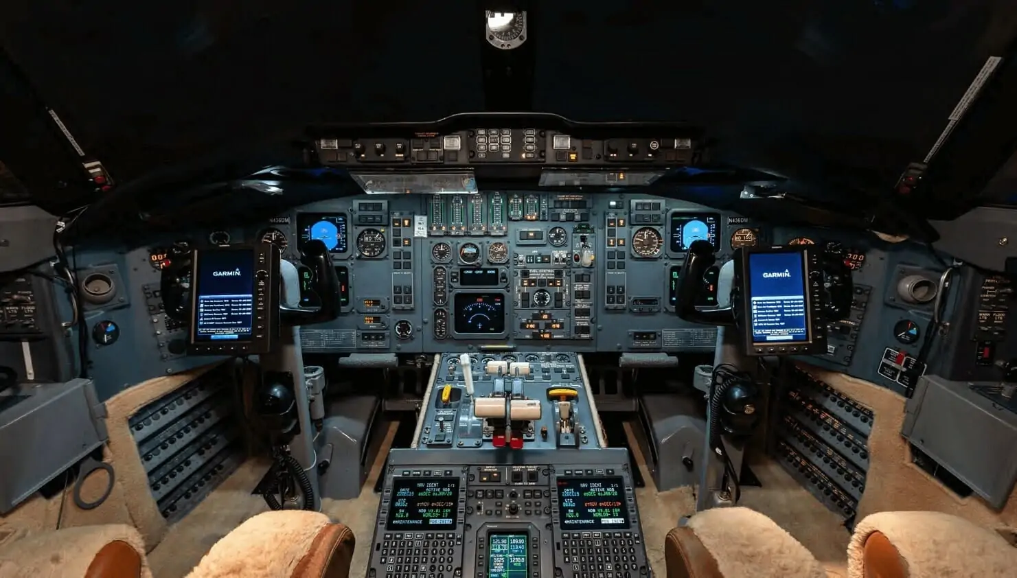 Bombardier Challenger 601-3A Cockpit
