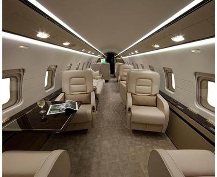 Bombardier Challenger 850 Interior
