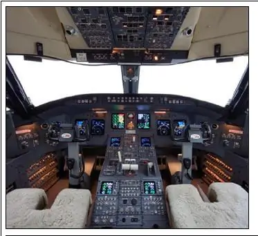 Bombardier Challenger 850 Cockpit