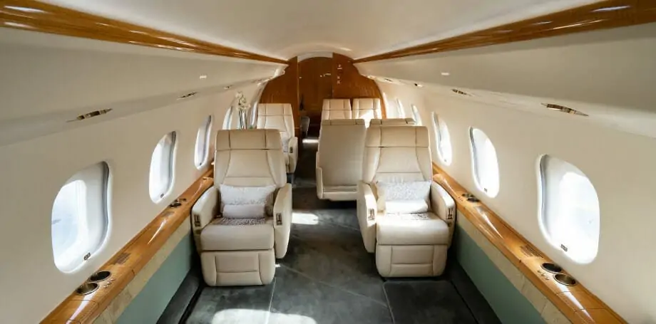 Bombardier Global Express XRS Interior