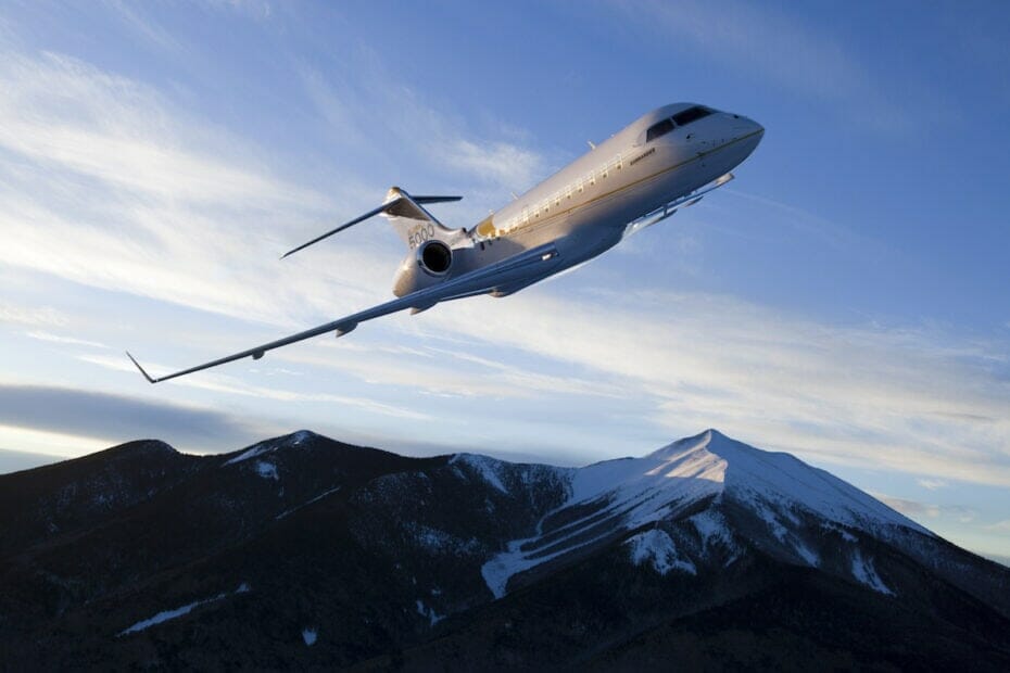 Bombardier Global 5000 ພາຍນອກ