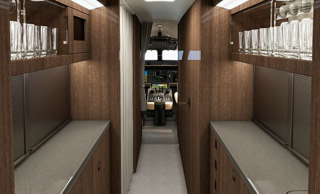 Bombardier Global 5000 Interior