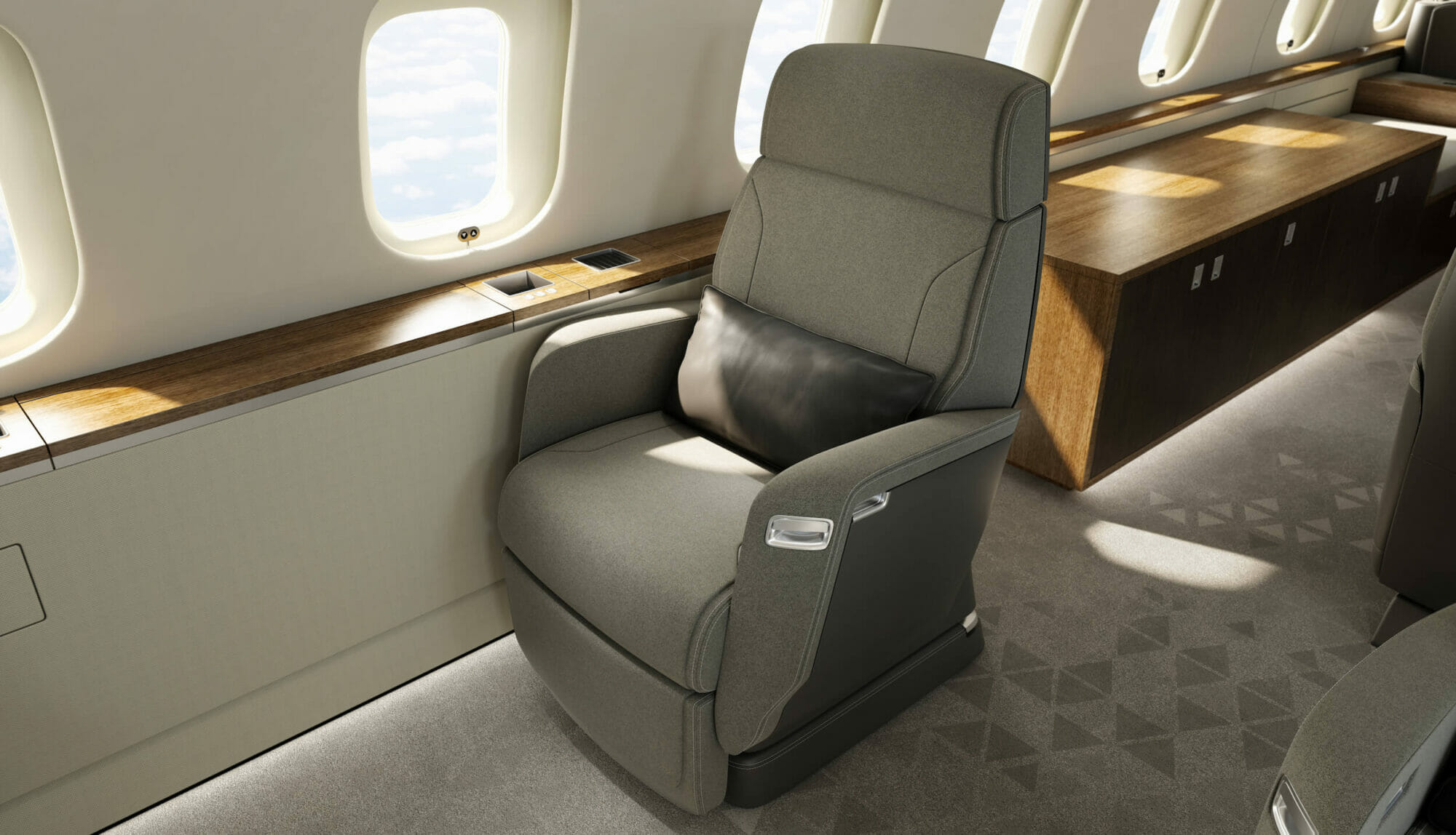 Bombardier Global 5500 Interior Seat