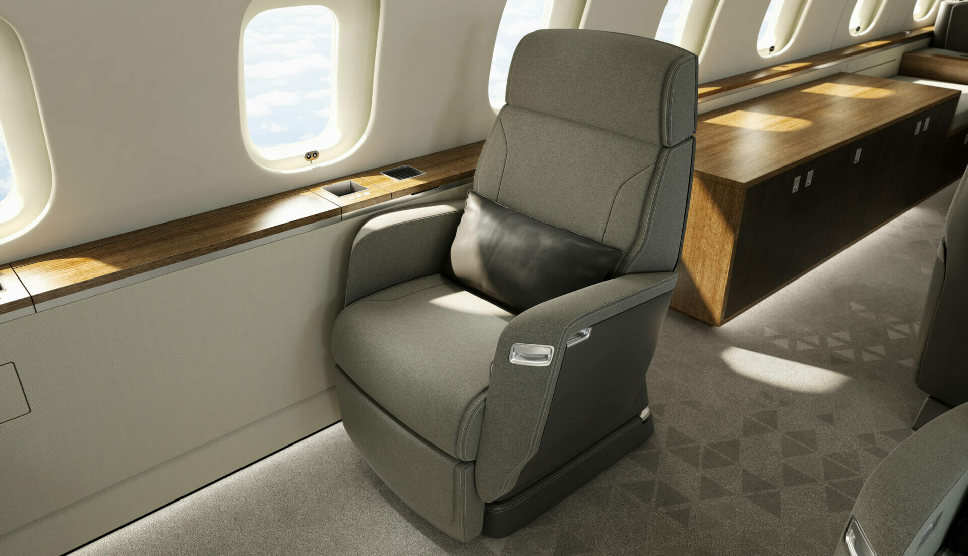 Bombardier Global 5500 Assento Interno