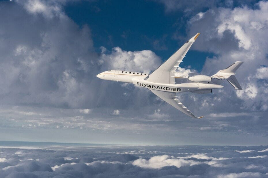 Bombardier Global 7500 ພາຍນອກ