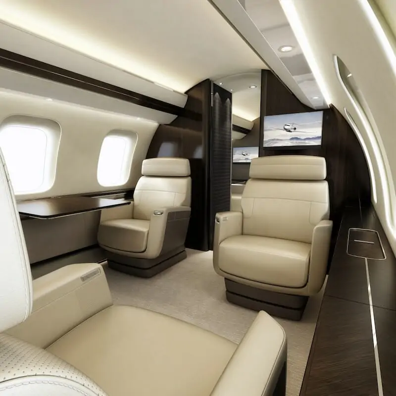 Bombardier Global 7500 Ինտերիեր