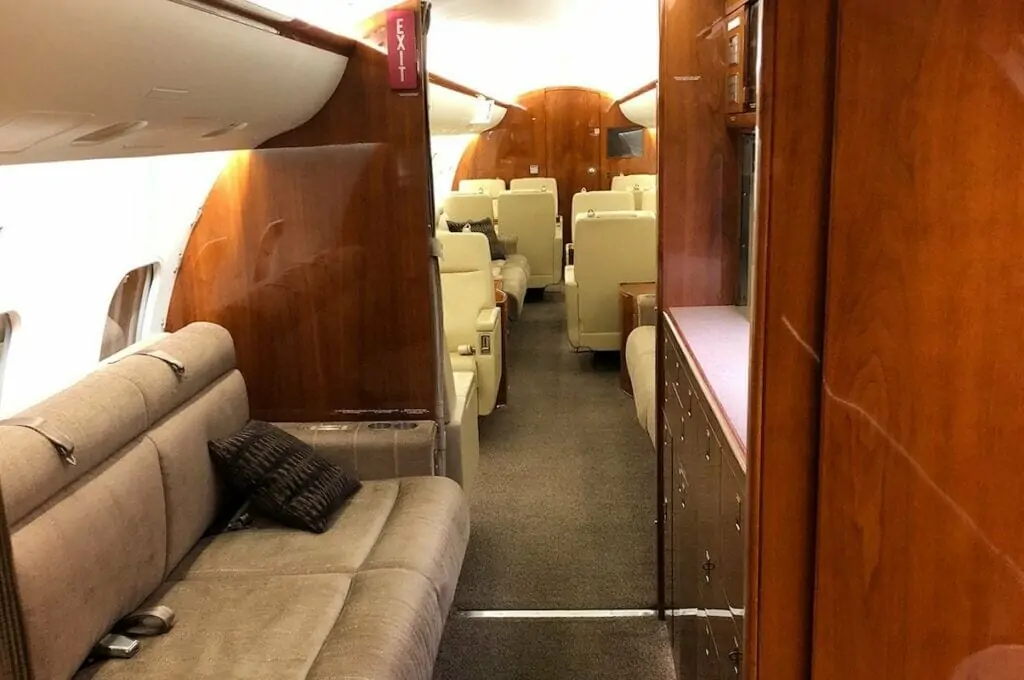 Bombardier Global Express Interieur