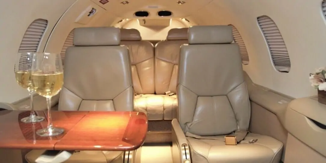 Bombardier Learjet 31A Interior