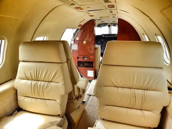 Bombardier Learjet 36A Interior