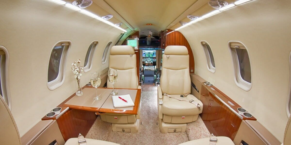 Bombardier Learjet 40XR Interior