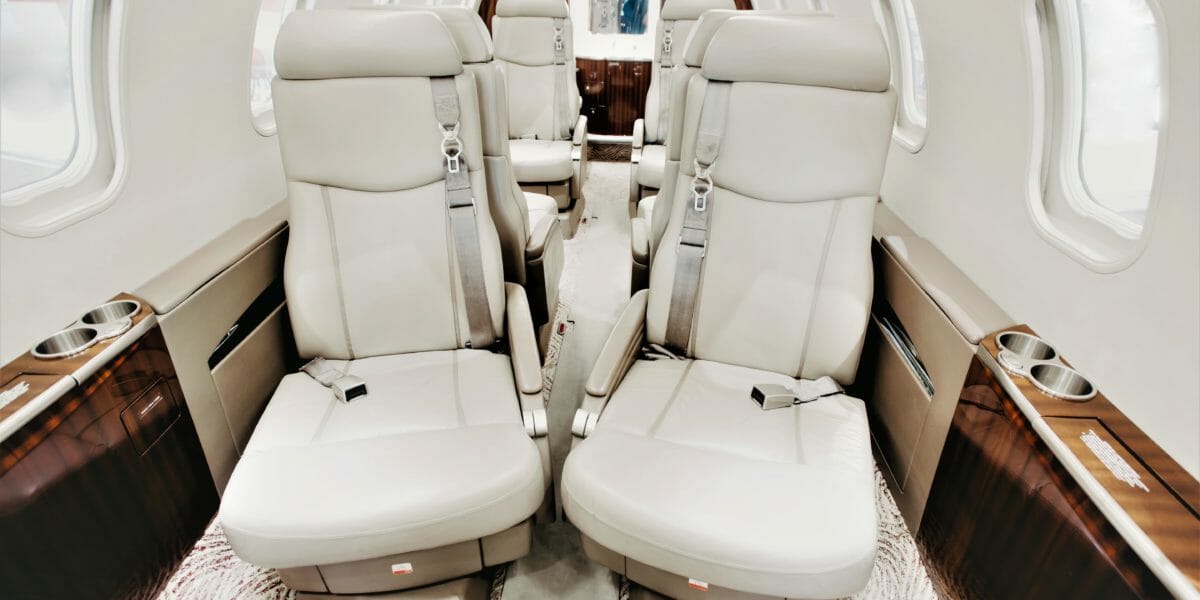 Bombardier Learjet 45XR Interior