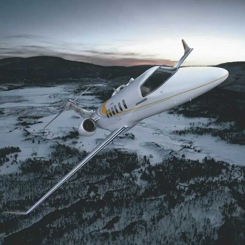 Bombardier Learjet အပြင်ပန်း ၇၀