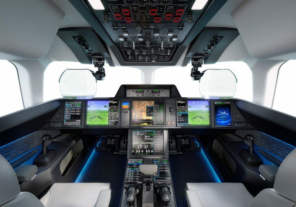 Dassault Falcon 10X-Cockpit