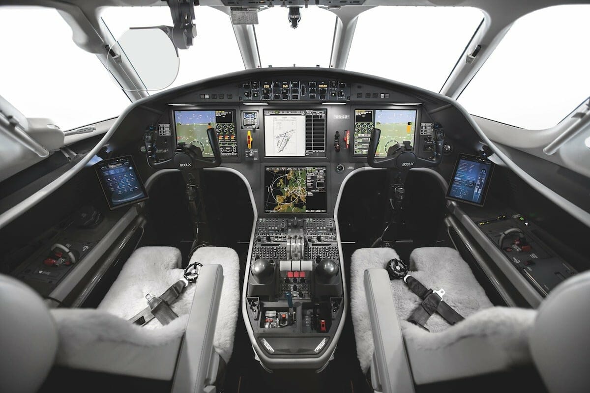 Dassault 900LX Cockpit