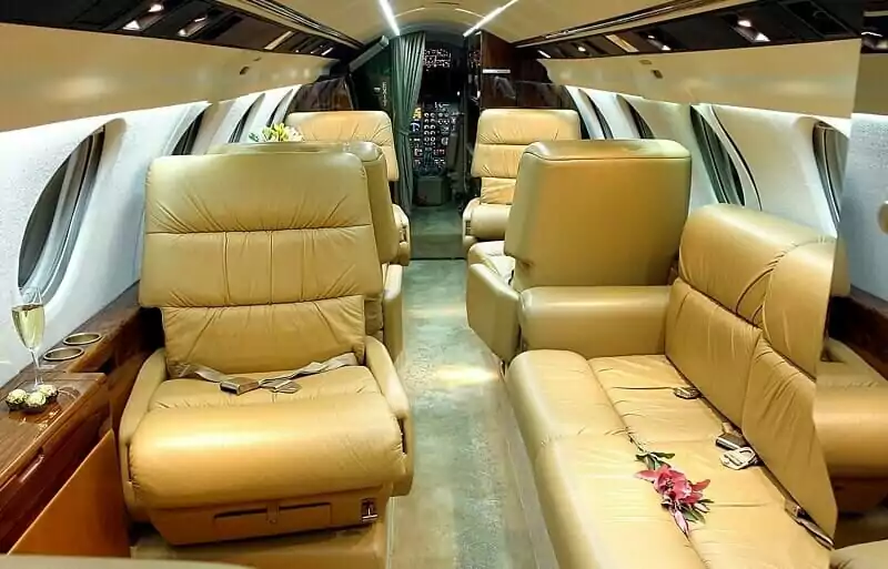 Dassault Falcon 200 Interior