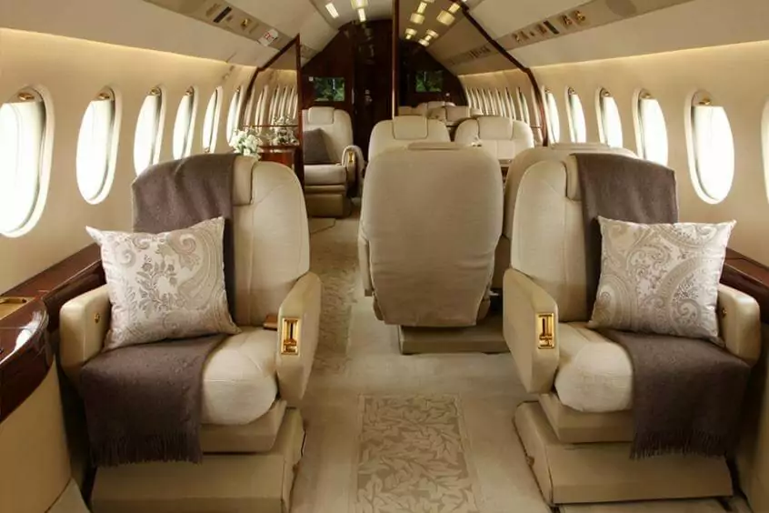 Dassault Falcon 2000DX Interior