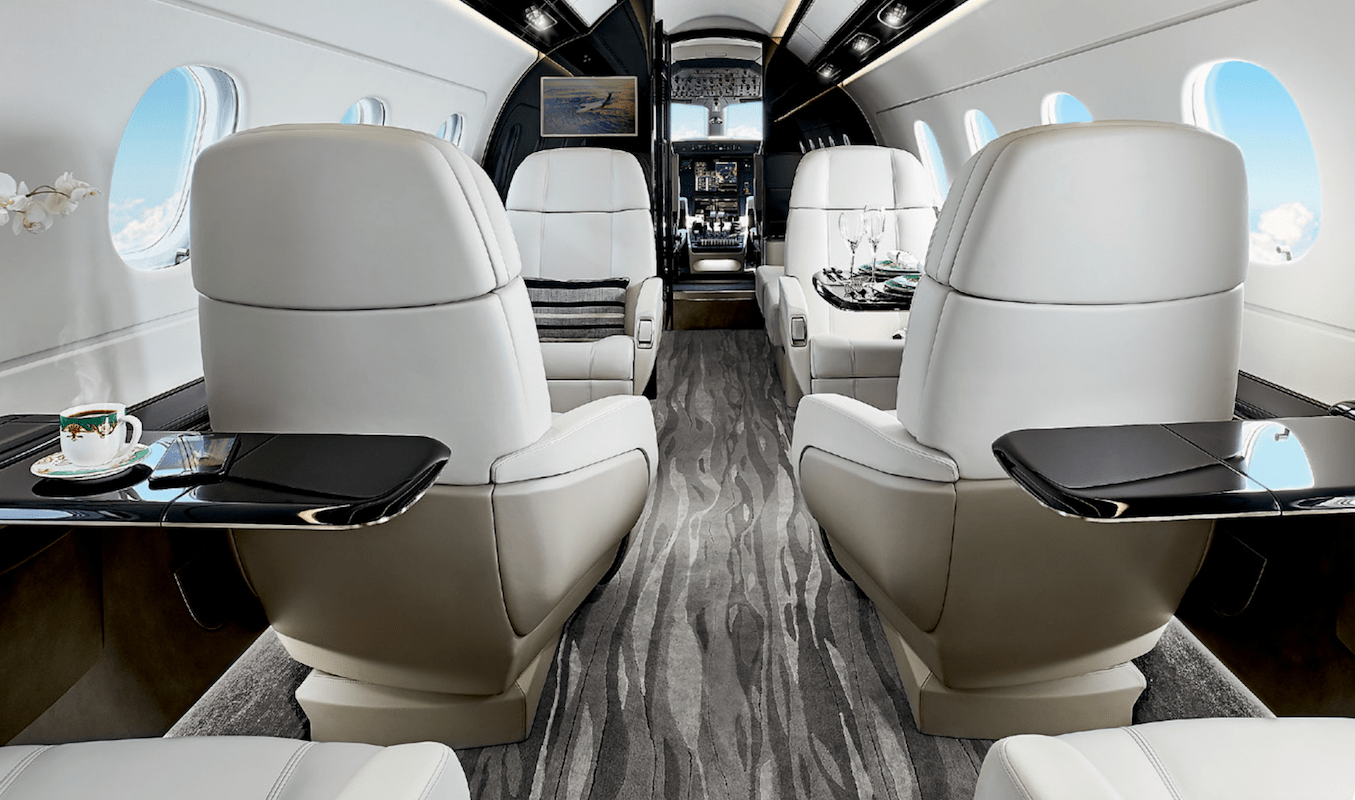 Embraer Legacy 450 Interior