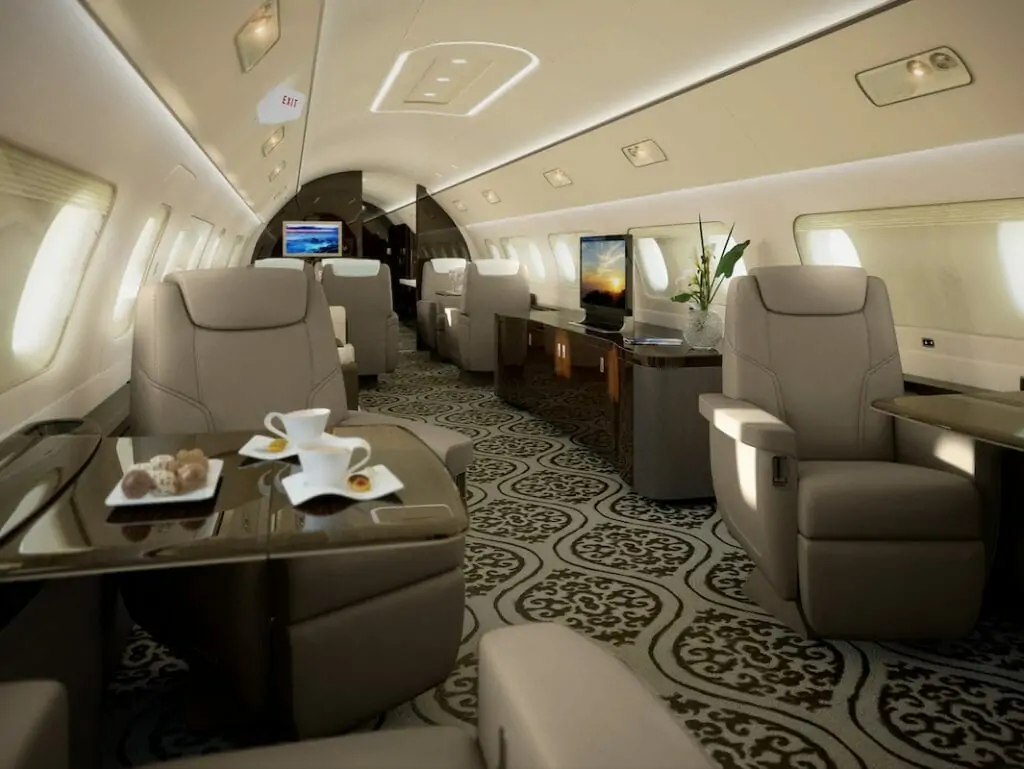 Embraer Lineage 1000E Interior