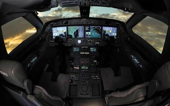 Gulfstream G350 Cockpit