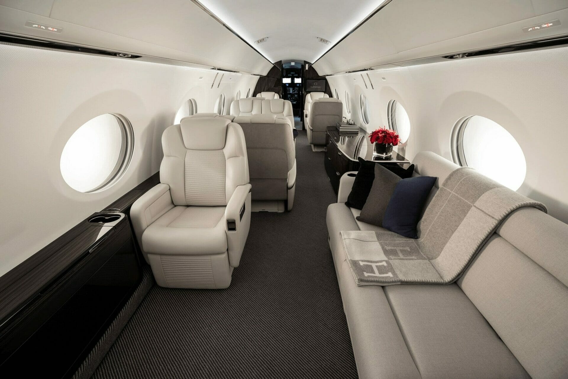 Gulfstream G500 Daxili