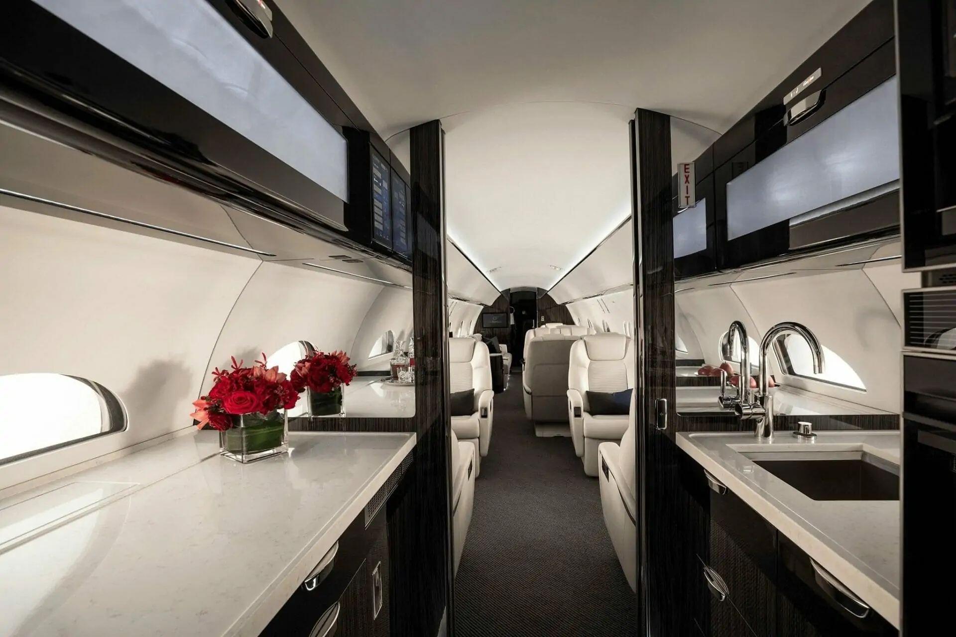 Gulfstream G500 Interior galley