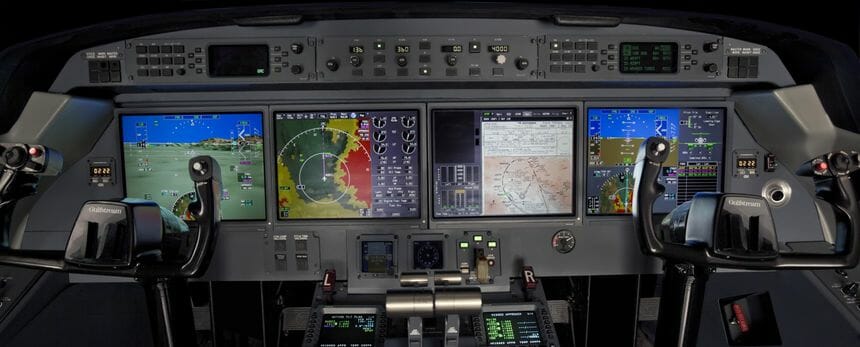 Gulfstream G550 Cockpit