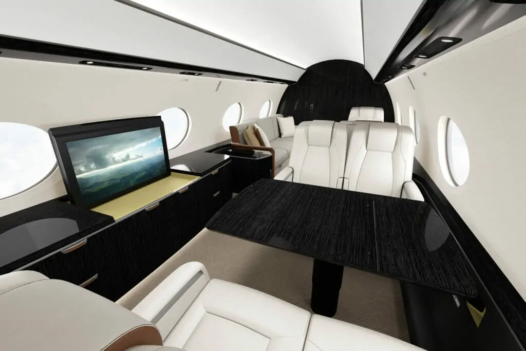 Gulfstream G800 Interior Club Seating