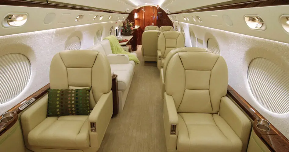 Gulfstream GII Interior