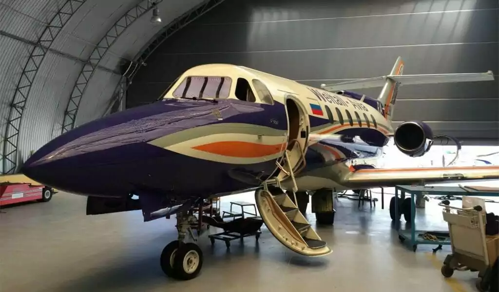 „Hawker 700“ išorė