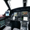 Pilatus PC-12 cockpit captains seat