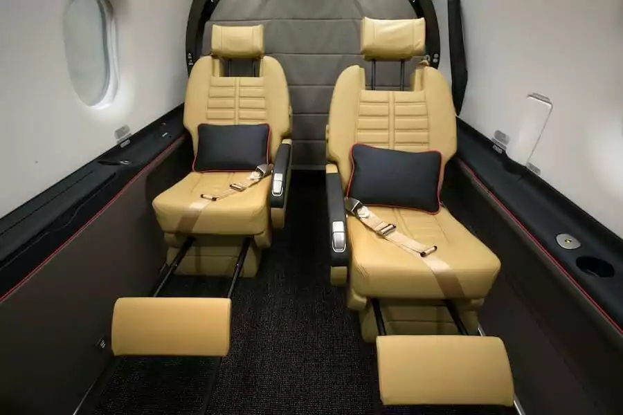 Pilatus pc-12 interior seats