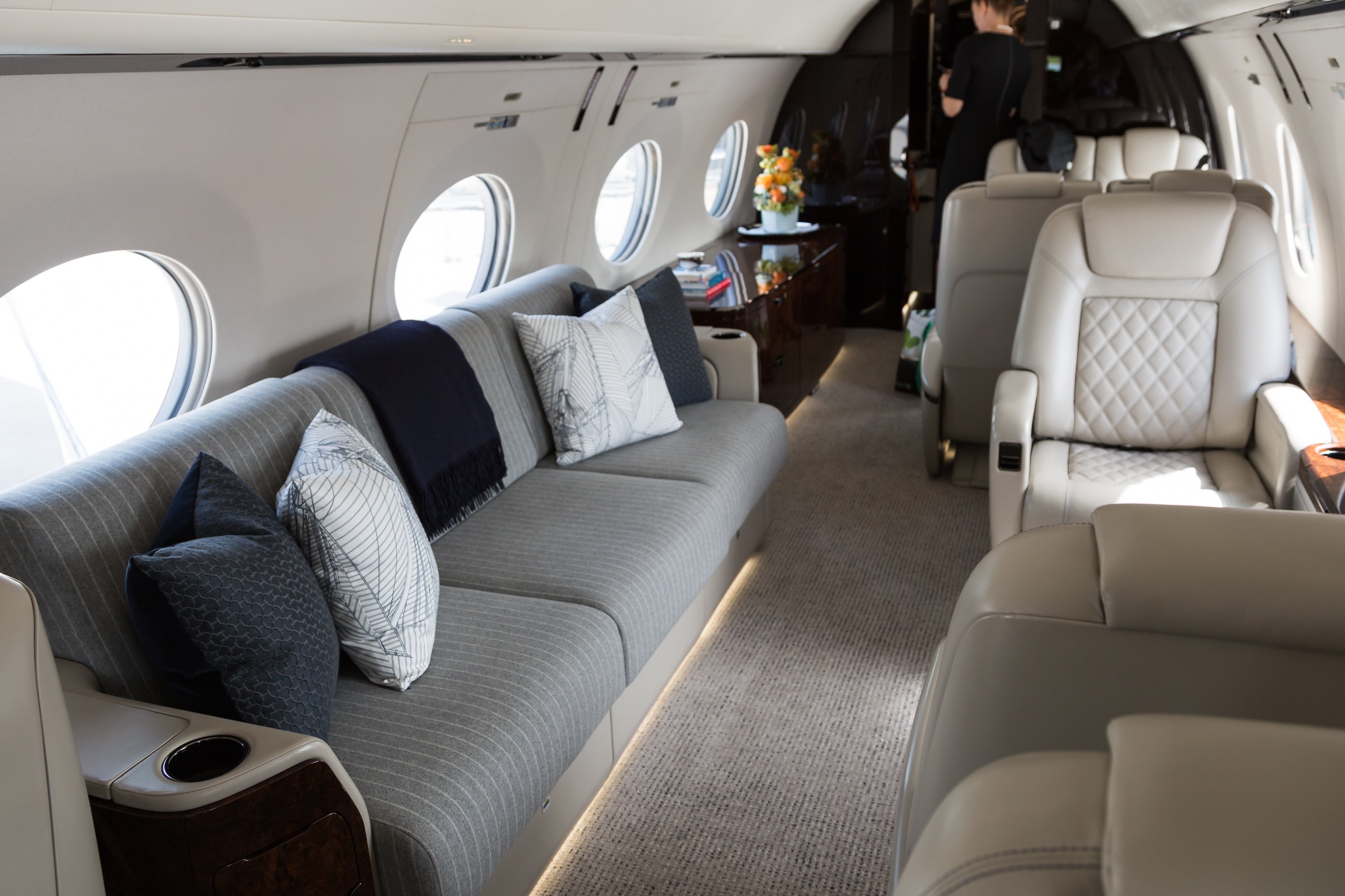 Gulfstream G500 Innenraum